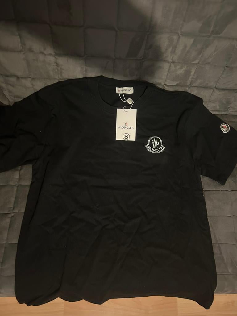 Moncler t-shirt S, Kleding | Heren, T-shirts, Verzenden, Nieuw, Maat 46 (S) of kleiner, Zwart
