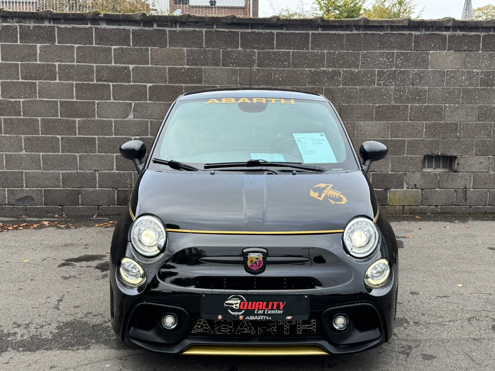 Fiat Abarth 595 Competizione 2015 129dkm VOLAUTOMAAT Full, Autos, Cuir, Achat, Ordinateur de bord, Euro 6