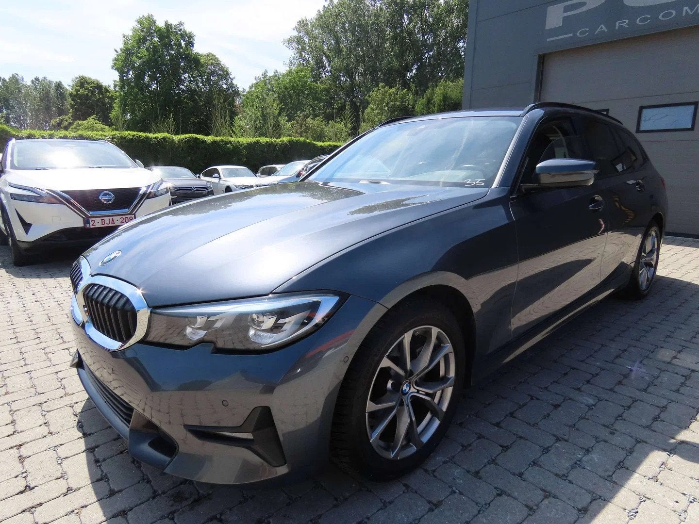 BMW 3 Serie 318 Touring 318 dA sportline 13500eur NETTO, Autos, Cuir, Argent ou Gris, Achat, Entreprise
