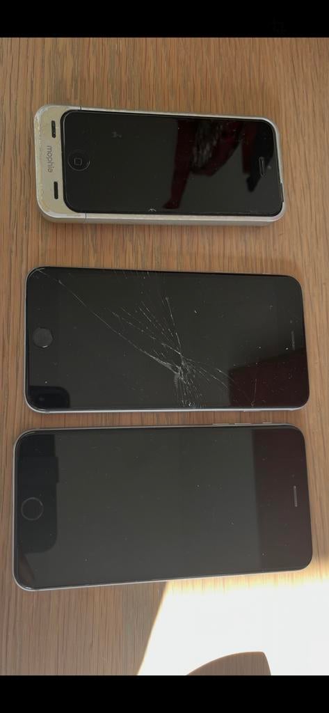 Oude iPhones, Telecommunicatie, Verzenden, Gebruikt