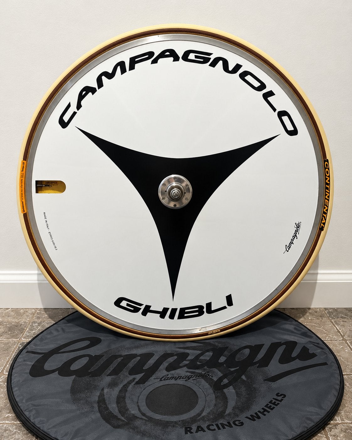 Disc arrière complet Campagnolo avec tube Continental, Enlèvement, Comme neuf