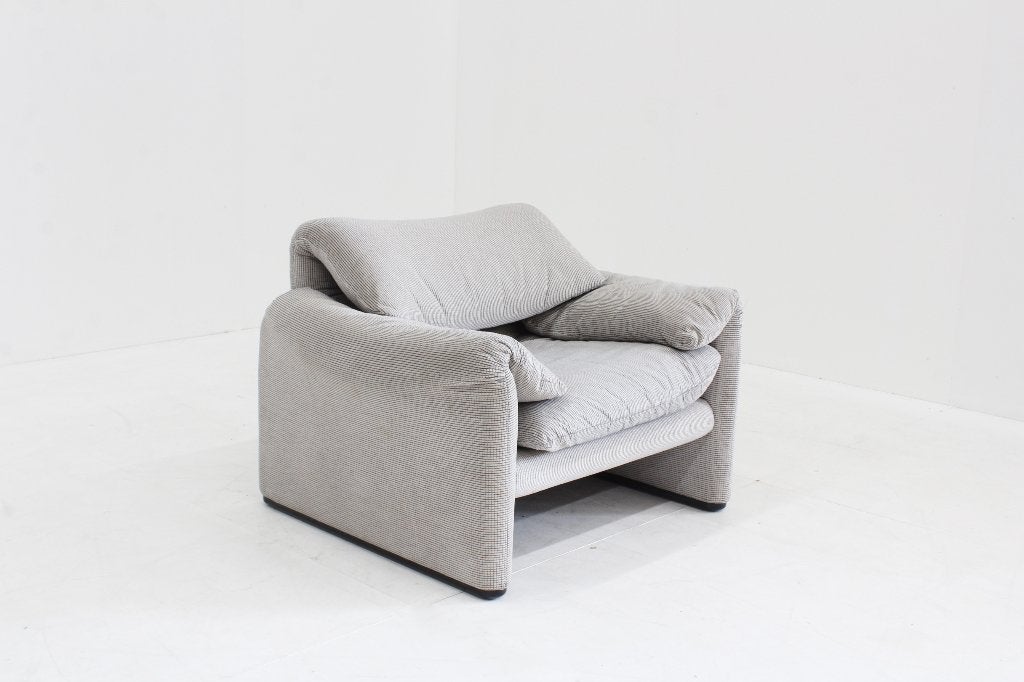 Fauteuil vintage Cassina Maralunga Vico Magistretti, Enlèvement ou Envoi