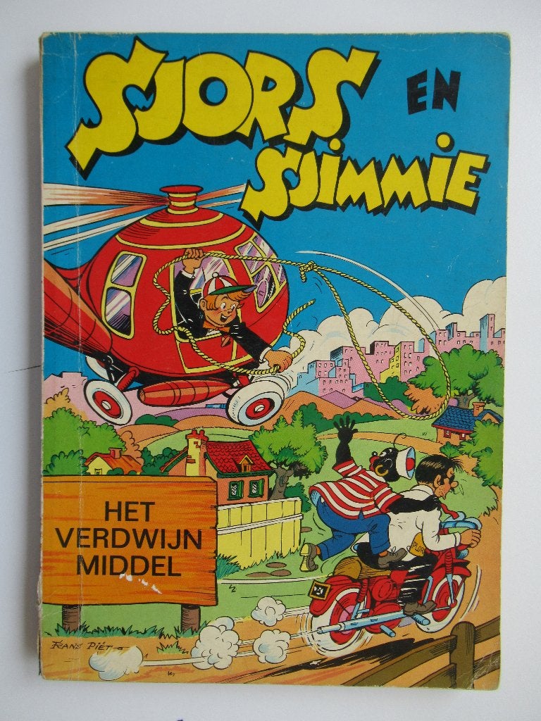 sjors en sjimmie...nr.23...het verdwijnmiddel...........1st, Ophalen of Verzenden, Gelezen