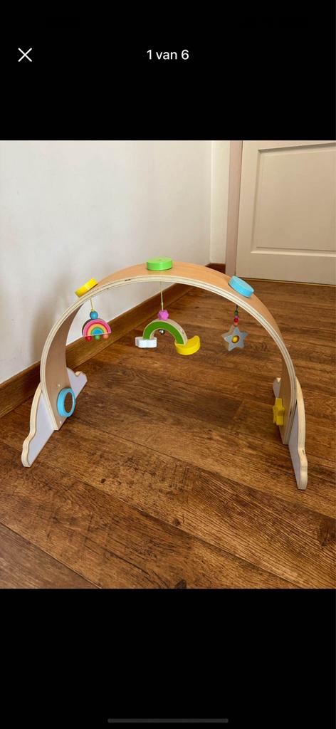 Howa speelboog baby hout activity gym Nieuwstaat, Ophalen, Zo goed als nieuw