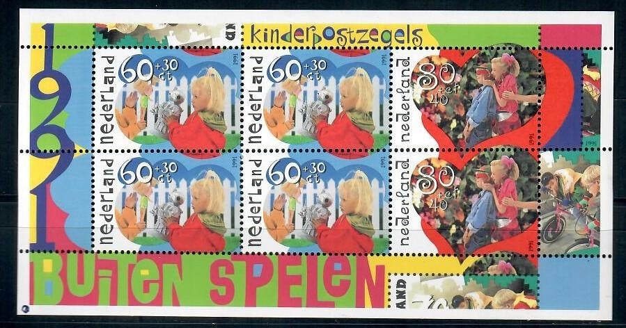 Nederland yvertnrs.: Blok 35 postfris, Timbres & Monnaies, Timbres | Pays-Bas, Enlèvement ou Envoi, Après 1940, Non oblitéré