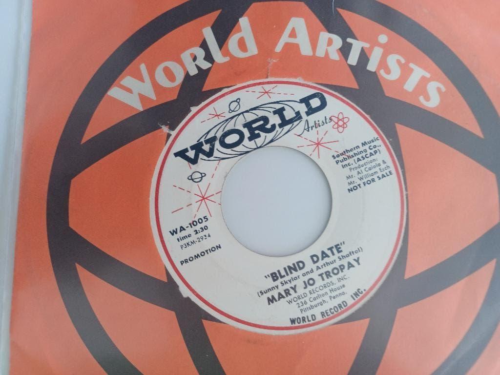 Popcorn 45: Mary Jo Tropay – Blind Date, Gebruikt, 7 inch, Single, Ophalen of Verzenden