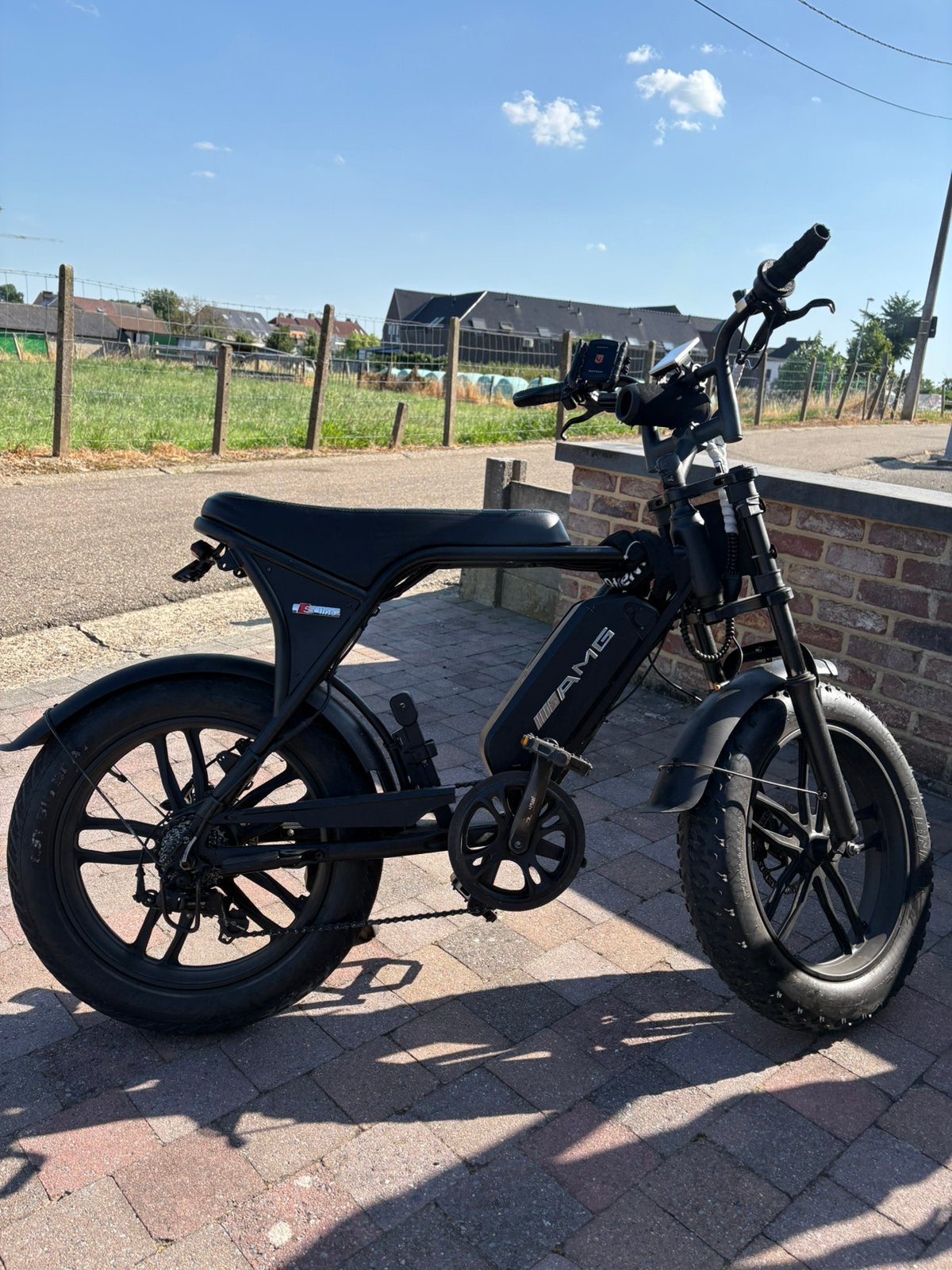 Fatbike v8 2 accu’s customized, Fietsen en Brommers, Ophalen, Zo goed als nieuw