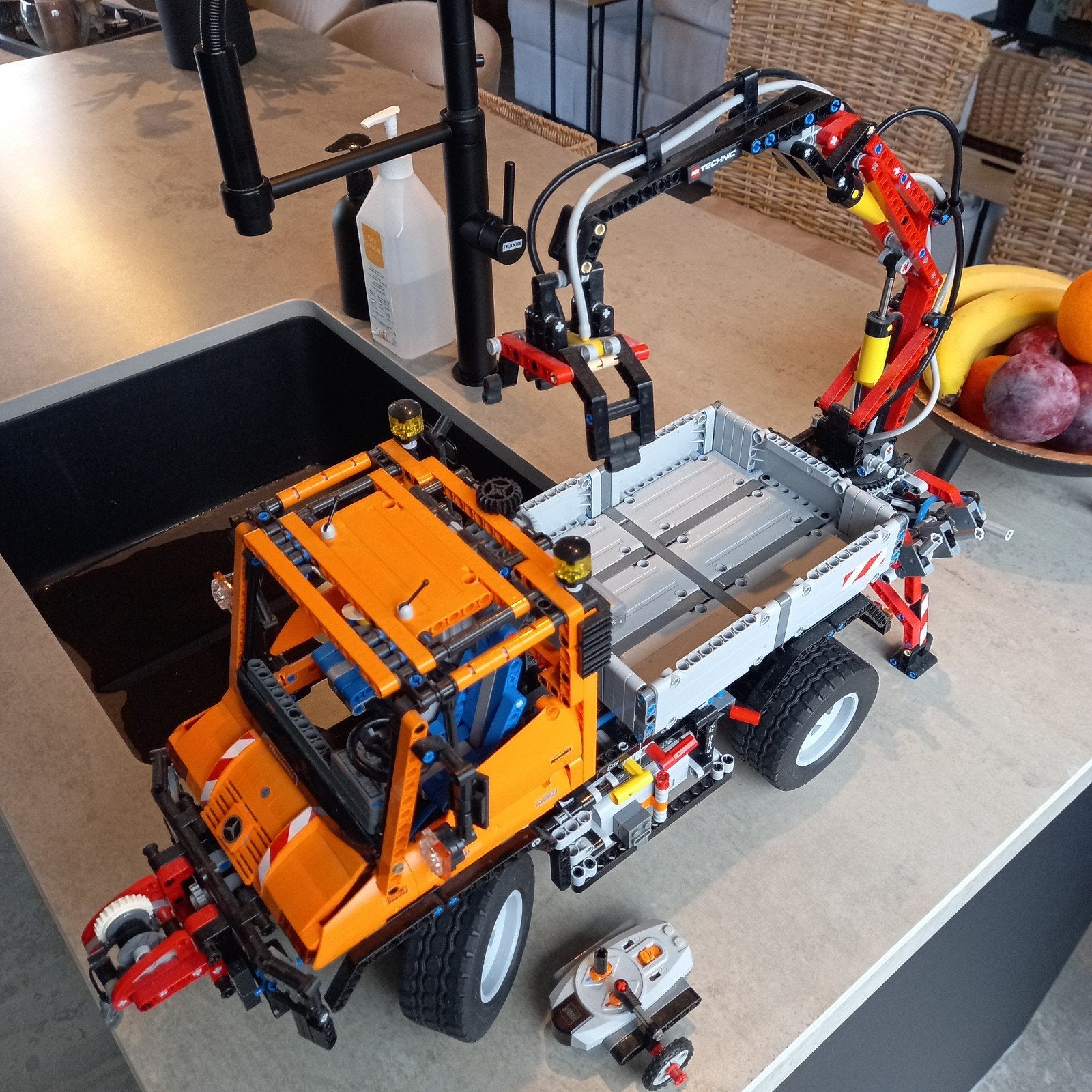 lego unimog U400 set 8110, Ophalen of Verzenden
