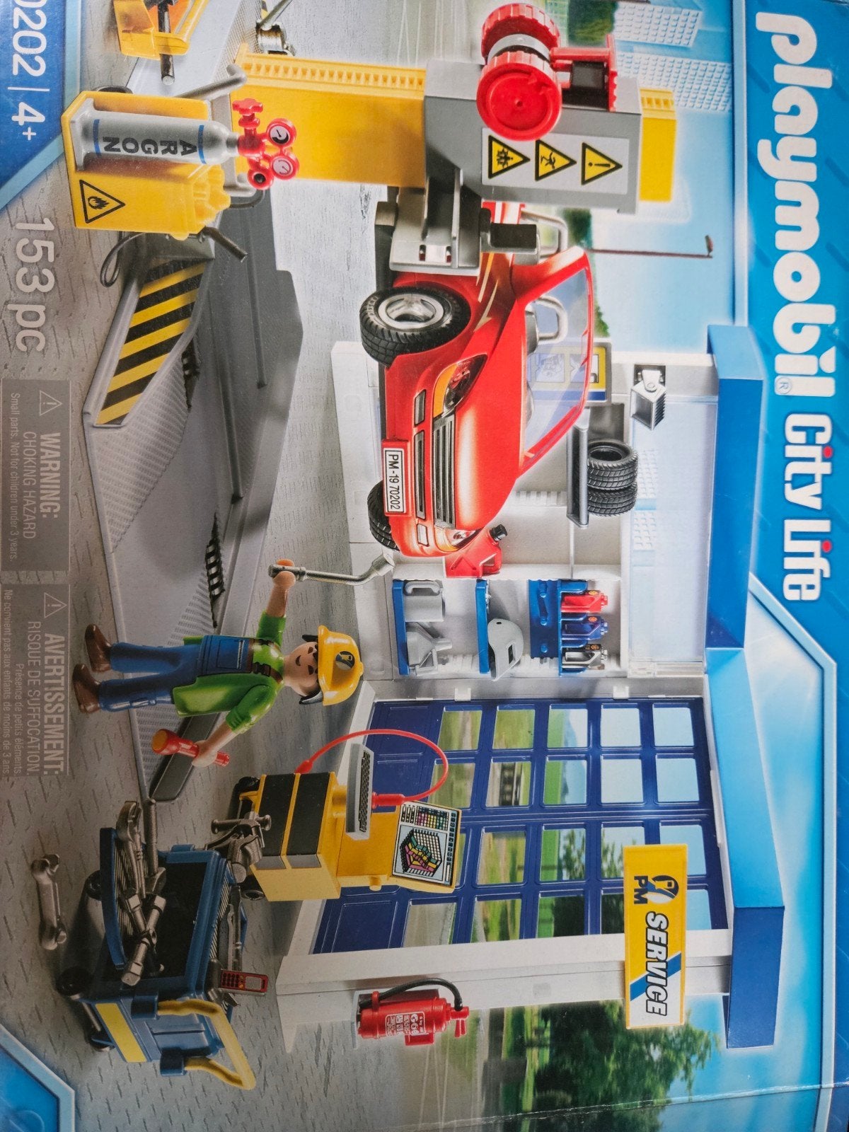 playmobil garage 70202 - complet, boîte + notice, Enlèvement ou Envoi, Utilisé