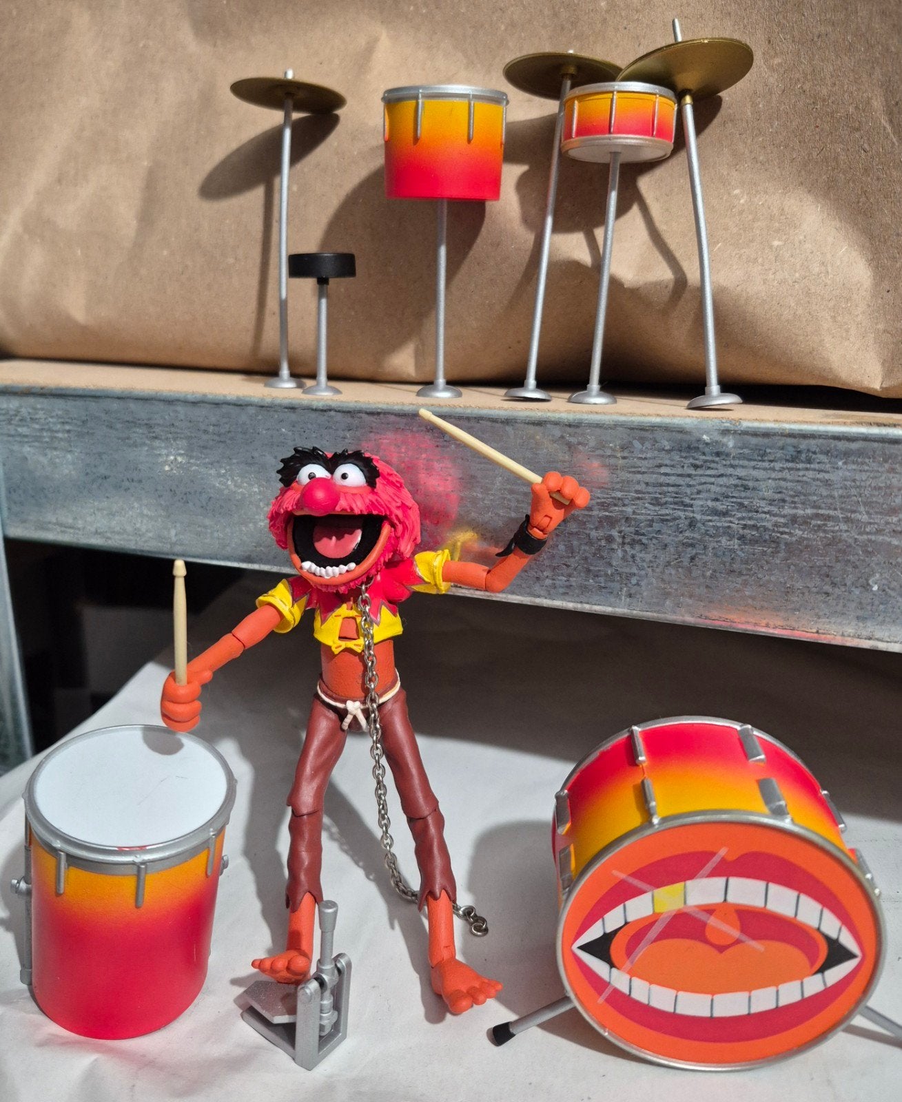 Muppet Showdier met accessoires, Ophalen of Verzenden, Dier