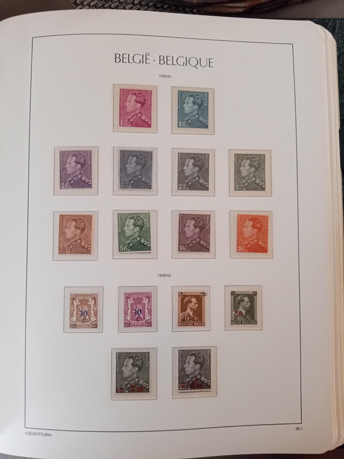België Poortman zegels postfris lot 55P, Postzegels en Munten, Ophalen of Verzenden, Postfris