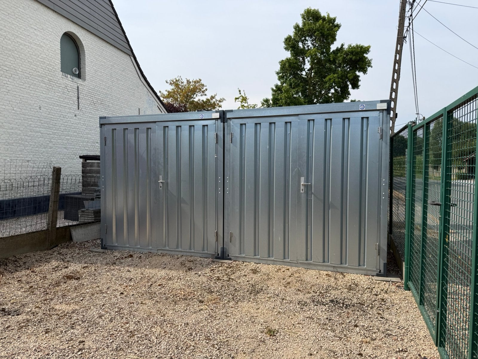 2 opslag containrs te koop, Ophalen, Gebruikt
