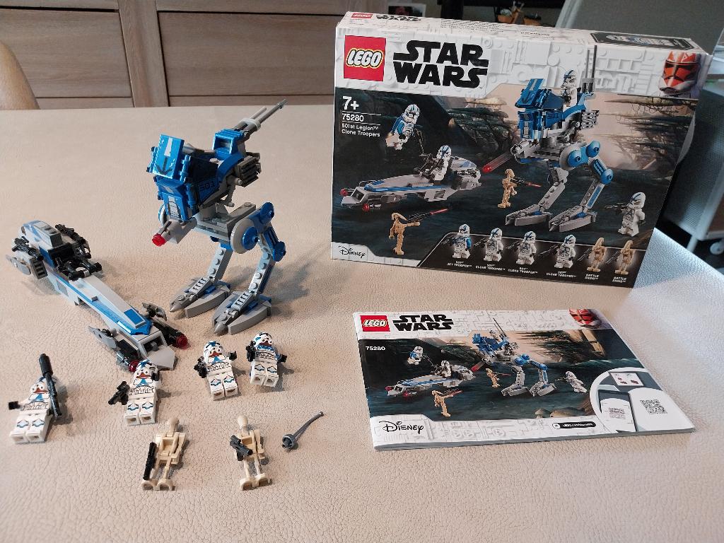 lego star wars 75280 501st Legion Clone Troopers, Star Wars, Lego, Ophalen of Verzenden, Zo goed als nieuw