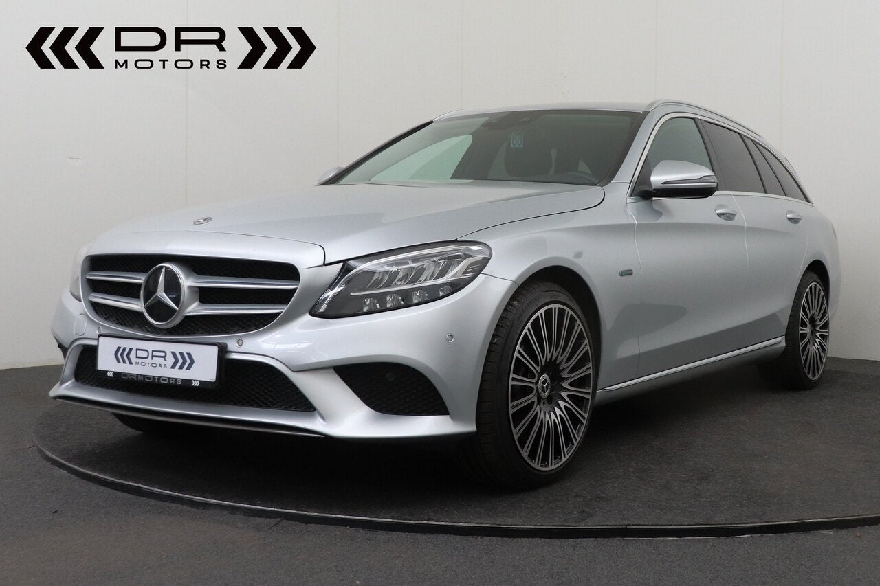 Mercedes-Benz C 300 e - PLUG IN HYBRIDE - TREKHAAK  - LEDER, Autos, 0 kg, Argent ou Gris, Euro 6, 0 kg