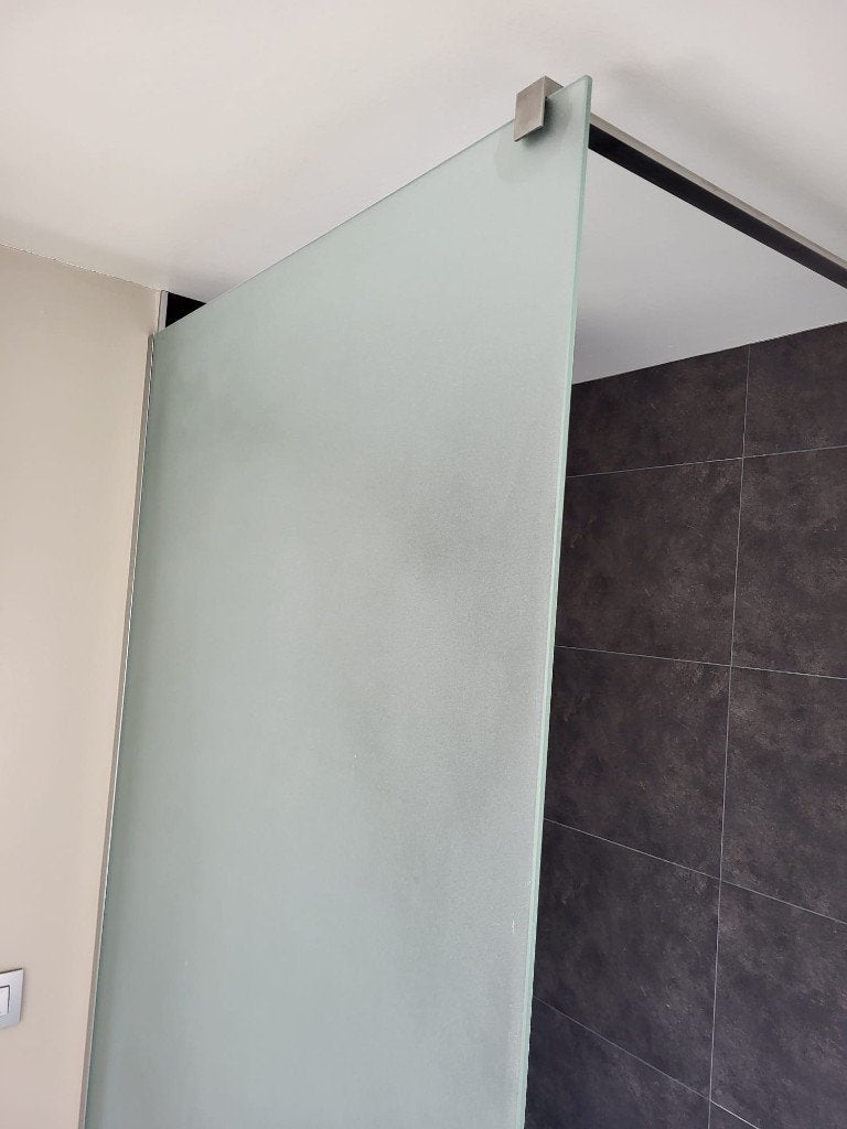 douchewand, Bricolage & Construction, Sanitaire, Enlèvement, Comme neuf, Inox, Douche