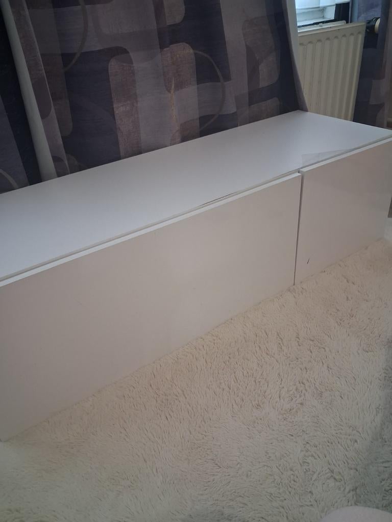 Tv-meubel, Huis en Inrichting, Kasten |Televisiemeubels, Ophalen, Overige materialen, Gebruikt, 100 tot 150 cm