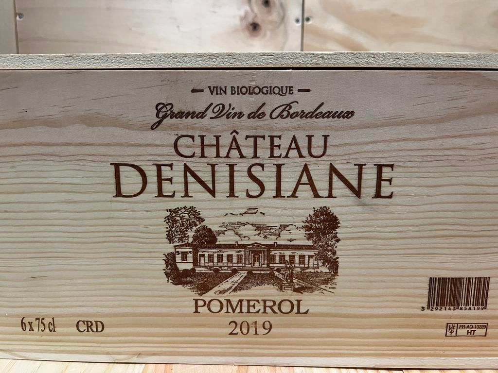 Bouteilles Pomerol neuves dans leur boîte, Collections, Neuf, Enlèvement ou Envoi, Pleine, Vin rouge