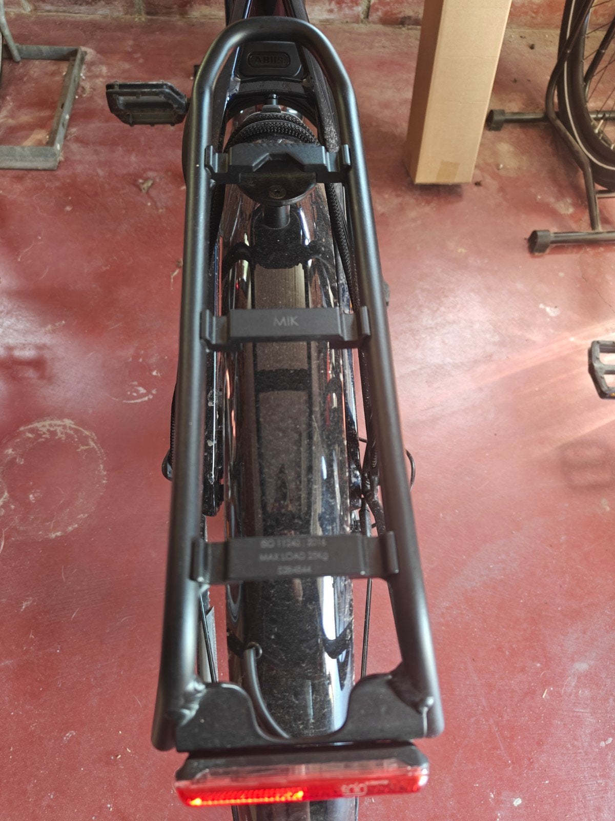 Bagagedrager MIK trek fiets, Ophalen, Zo goed als nieuw