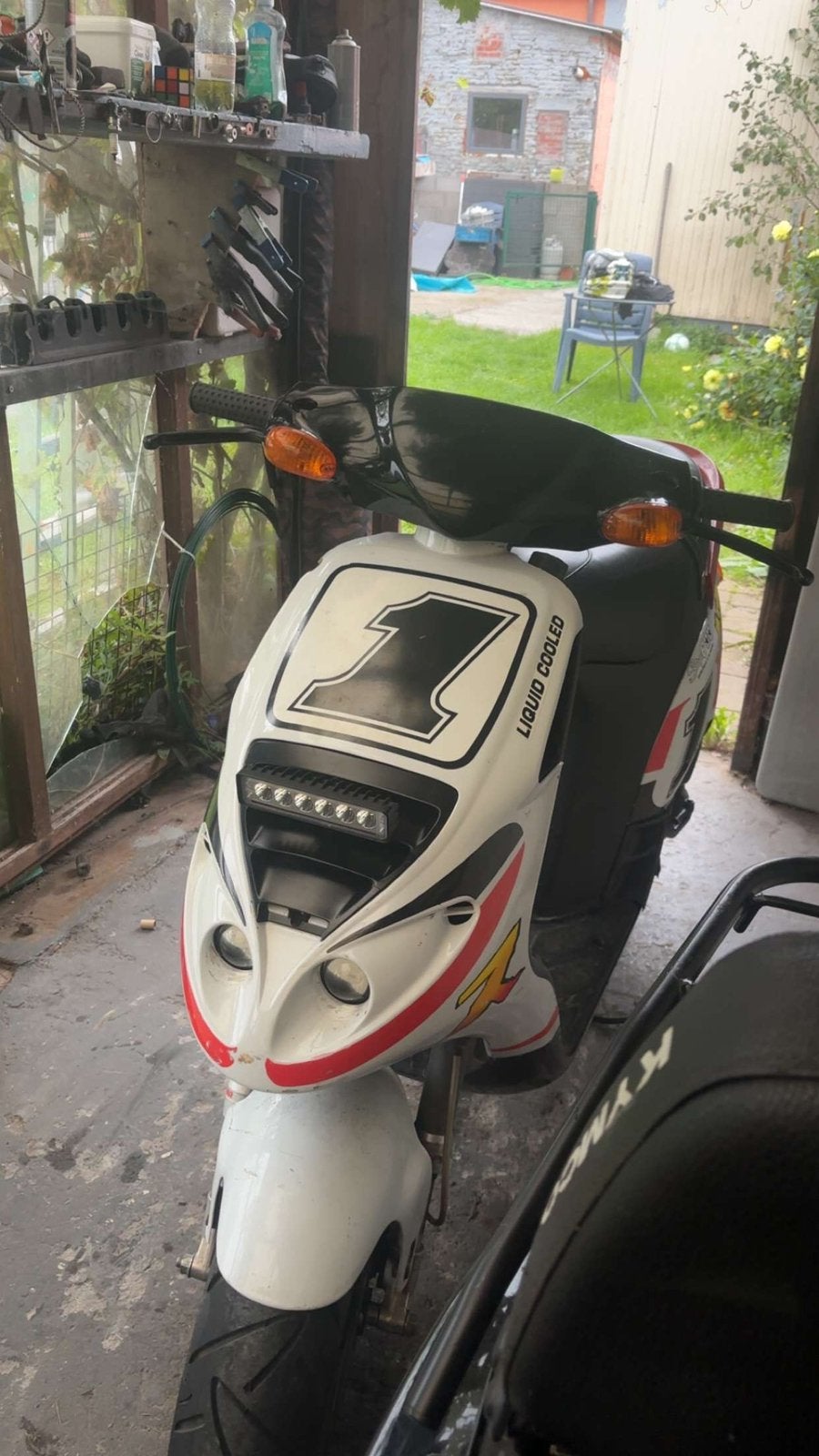 Piaggio NRG (1996) watergekoeld, Fietsen en Brommers, Ophalen, NRG, Benzine, 50 cc