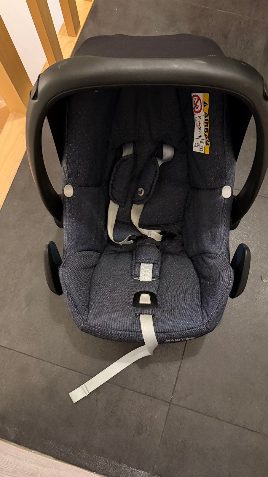 Maxi cosi, Ophalen, Zo goed als nieuw