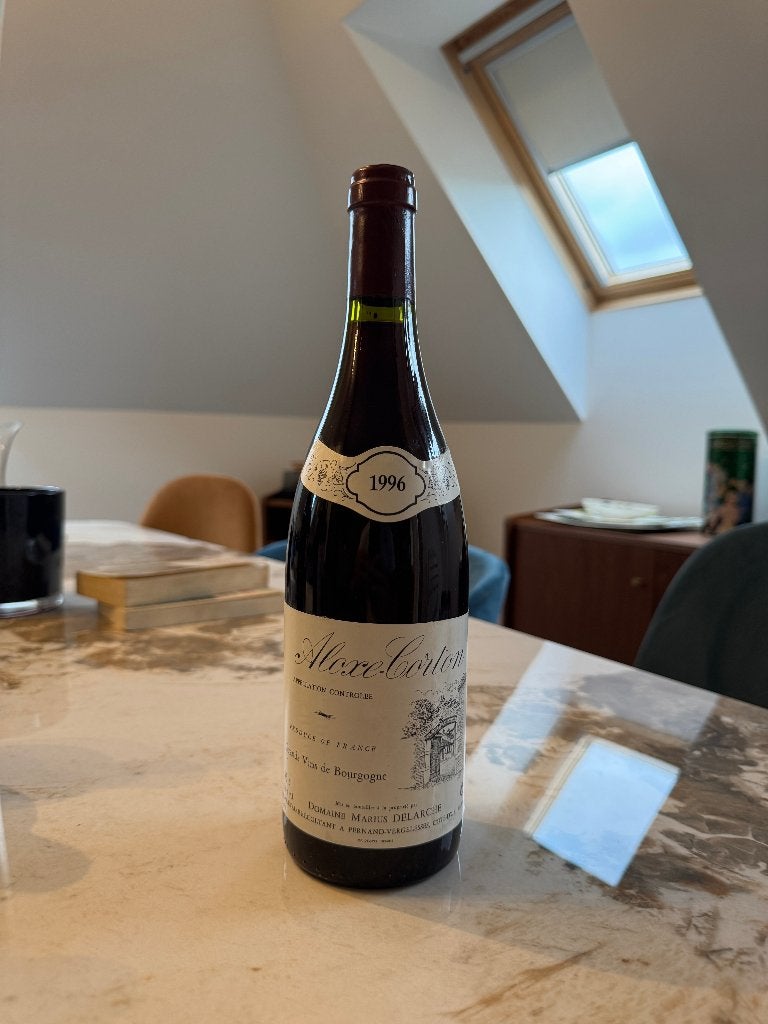 Aloxe Corton 1996 Domaine Marius Delarche, Neuf, Enlèvement ou Envoi, Pleine, Vin rouge