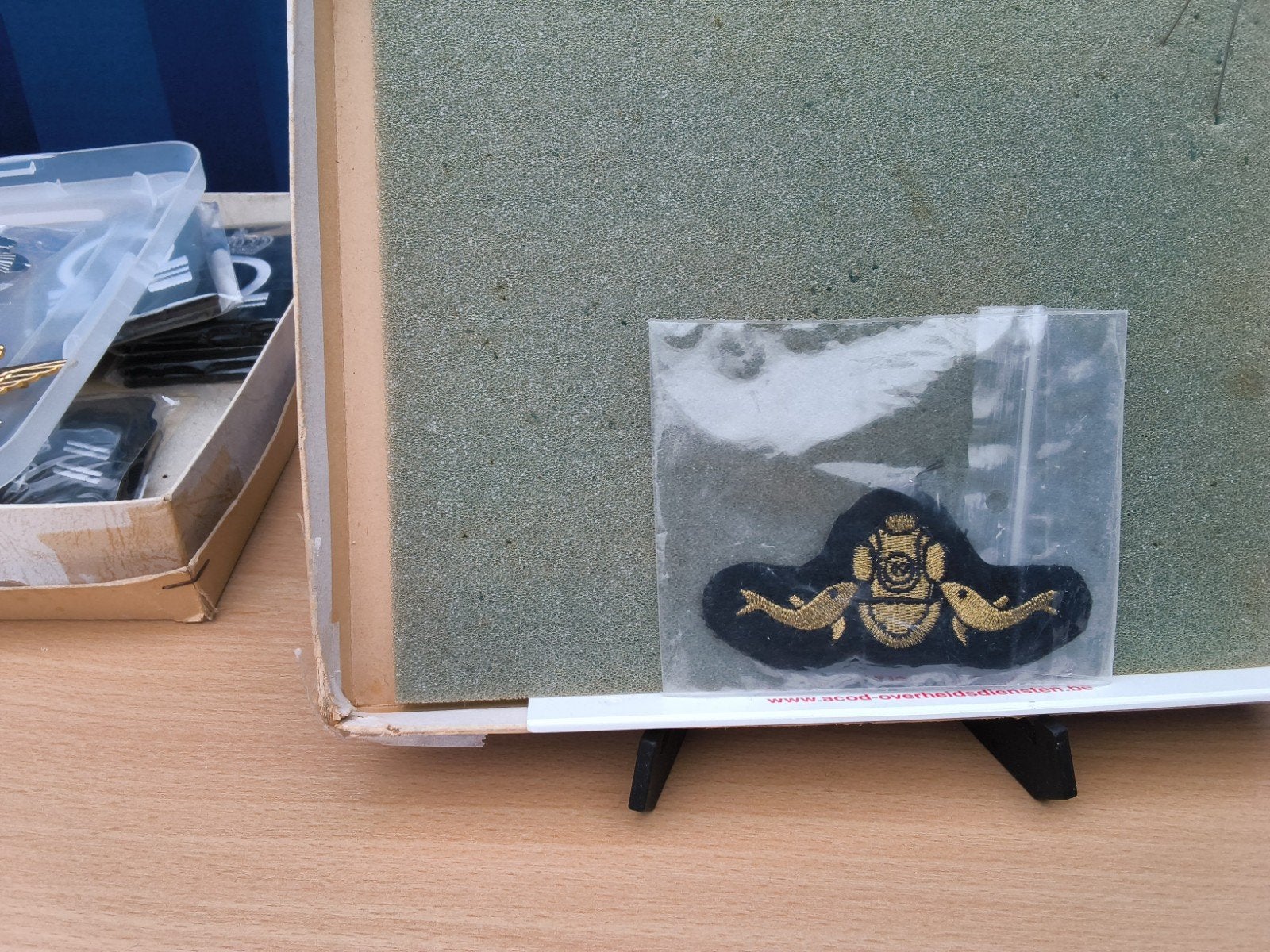 geborduurd brevet duikers Marine, Ophalen of Verzenden, Marine