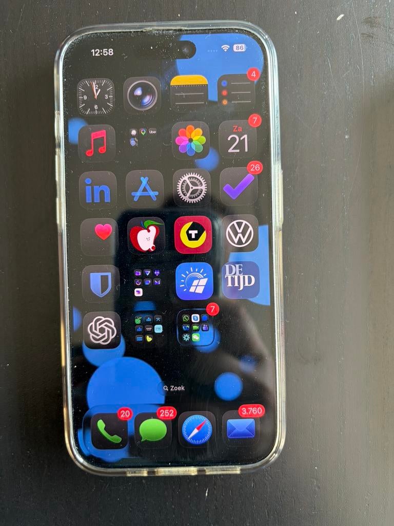 Iphone 15 pro 128, Telecommunicatie, Ophalen, Zo goed als nieuw, IPhone 15