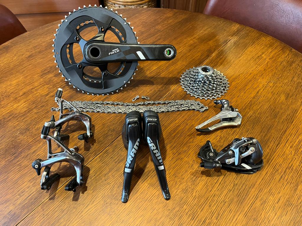 Groepset 11 speed Sram Force 22, Fietsen en Brommers, Ophalen of Verzenden, Gebruikt, Racefiets, Overige typen