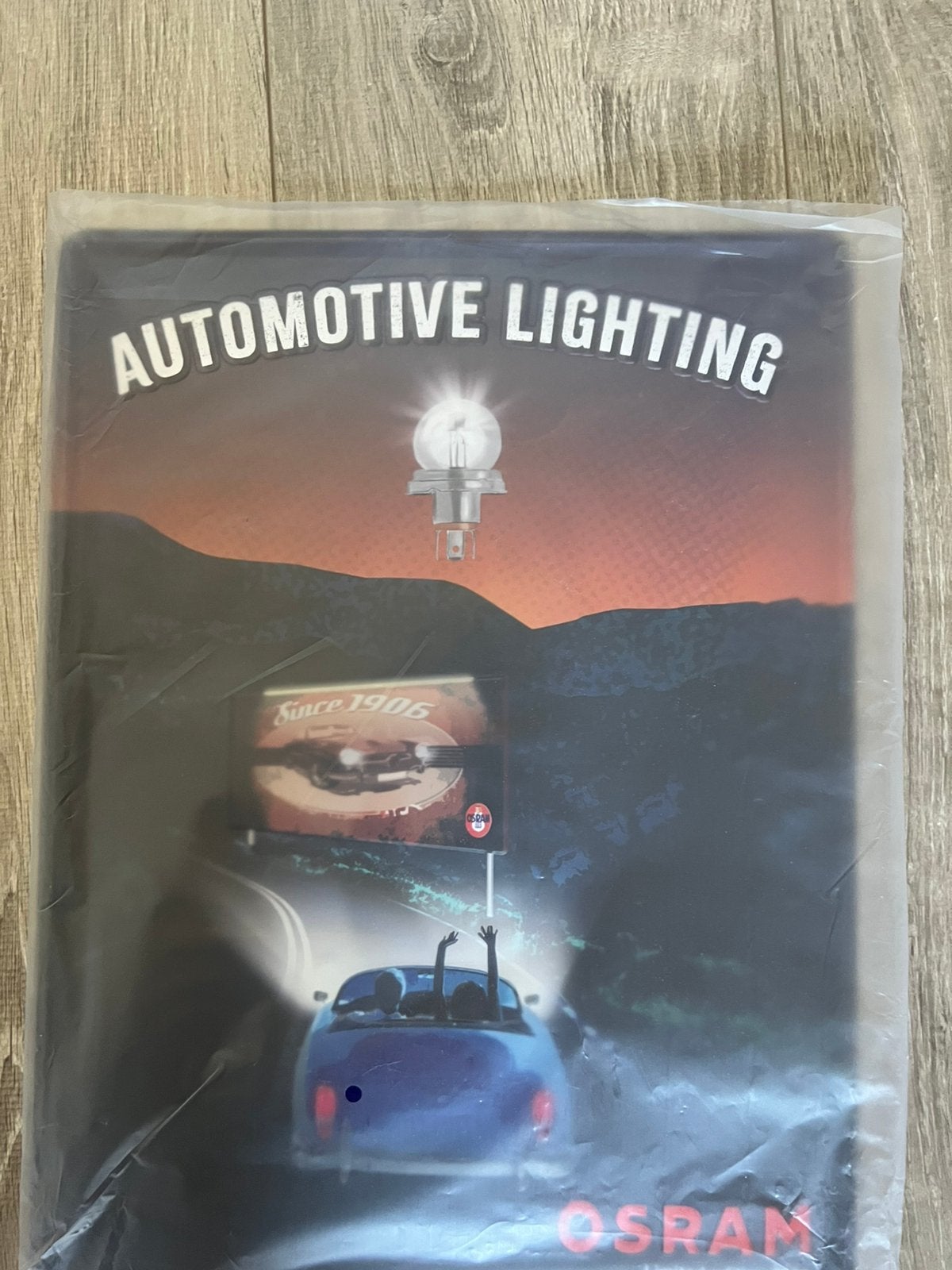 OSRAM Automotive Lighting – Limited Edition 2023, Ophalen, Metaal, Nieuw, Wandbord of Wandpaneel