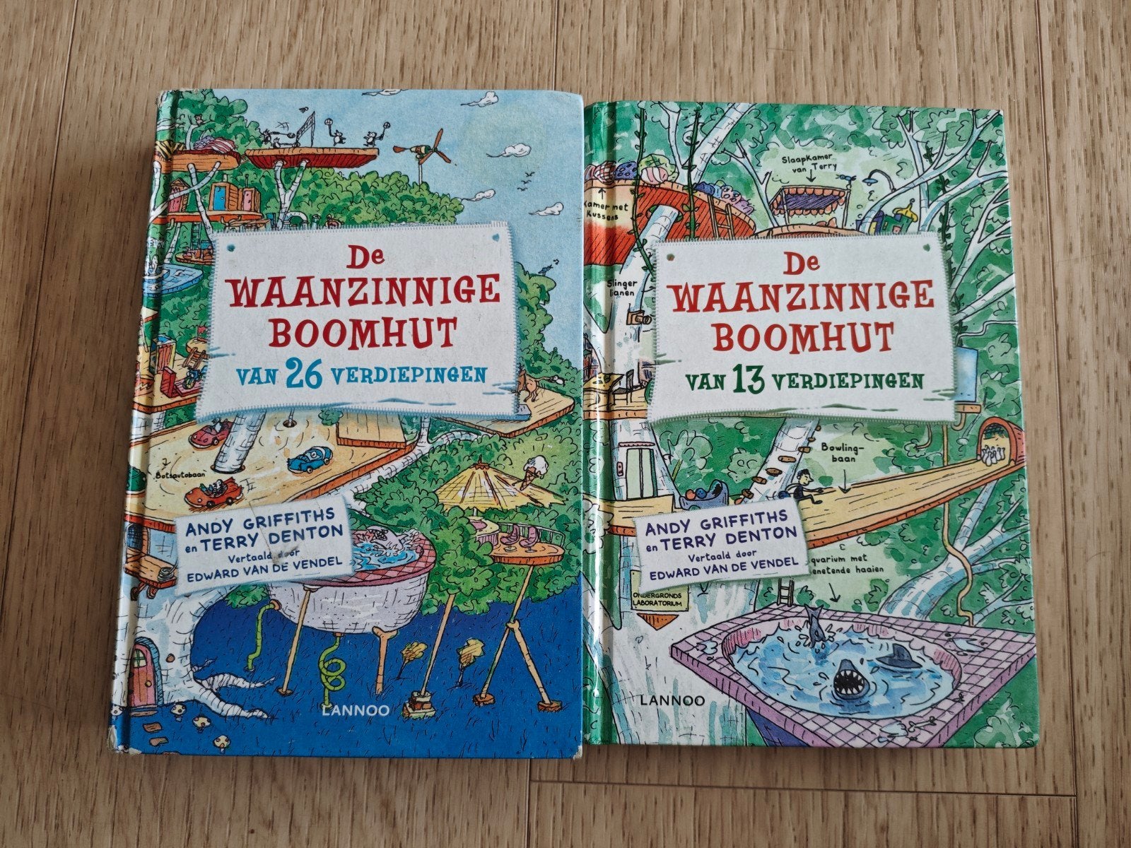 waanzinnige boomhut 1 & 2, Livres, Enlèvement ou Envoi
