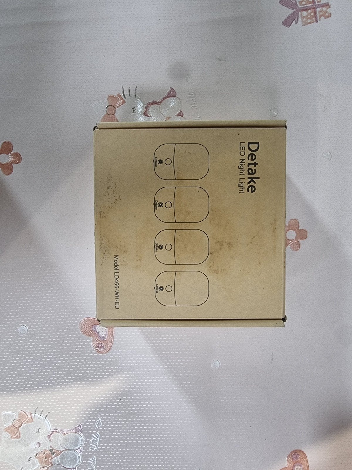 DeTake LED nachtlampjes set van 4 – LD0466-WH-EU, Null, Wit, Ophalen of Verzenden, Null