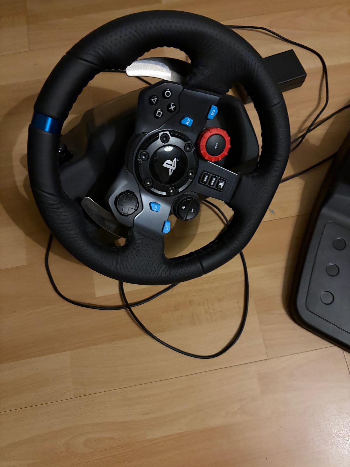 Logitech G29 Driving Force (PS4/PS5/Windows), Games en Spelcomputers, Spelcomputers | Sony Consoles | Accessoires, Ophalen, Zo goed als nieuw