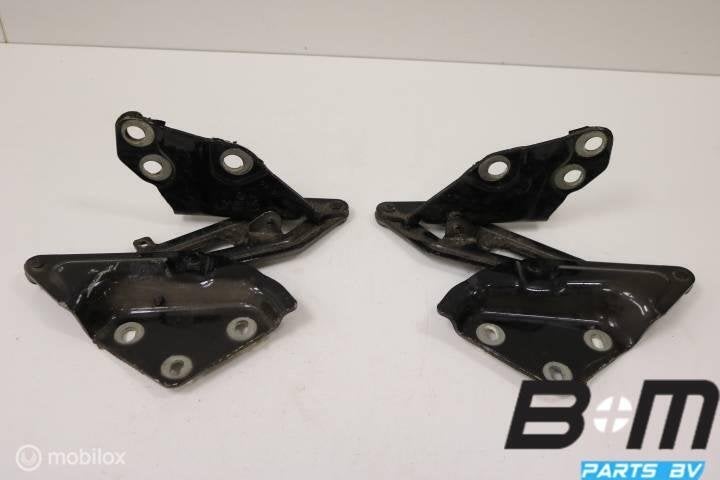 Set motorkapscharnier Volkswagen Touareg 7L 2006-2010, Utilisé