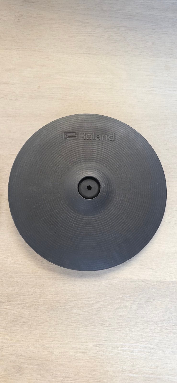 Roland cymbaal cy15r MG grijs, Ophalen
