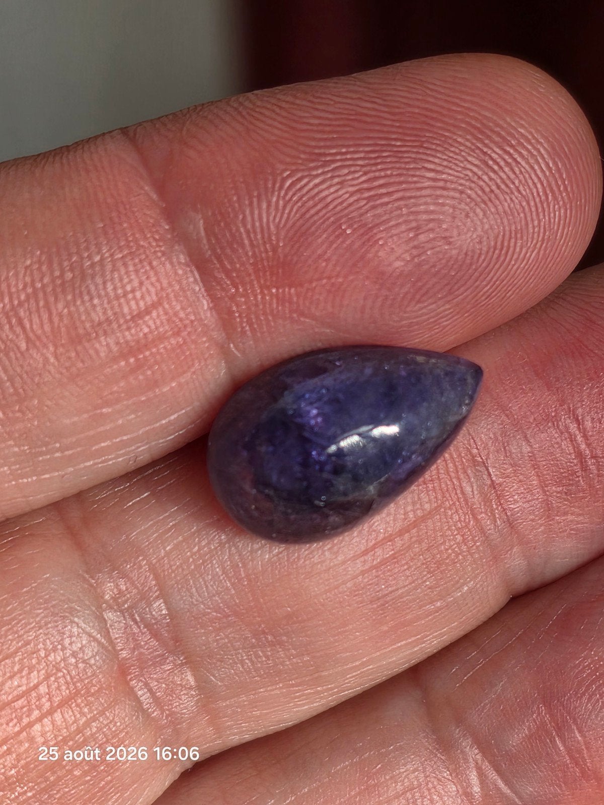 Grande tanzanite naturelle, Enlèvement, Neuf