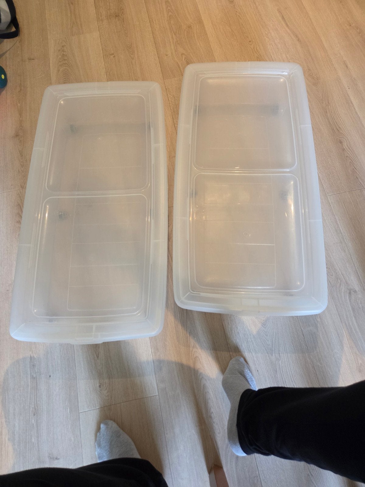opbergdozen met wieltjes (2 stuks), Ophalen, Gebruikt, 40 tot 60 cm, Minder dan 35 cm