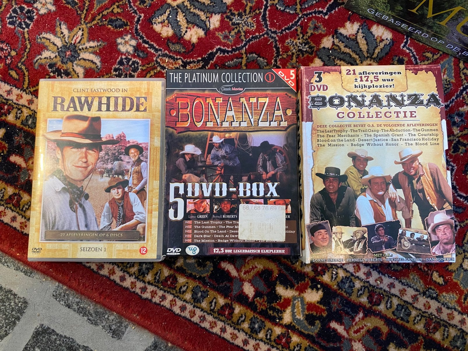 Bonanza collectie dvd box, Cd's en Dvd's, Ophalen of Verzenden, Zo goed als nieuw, Seizoen 1