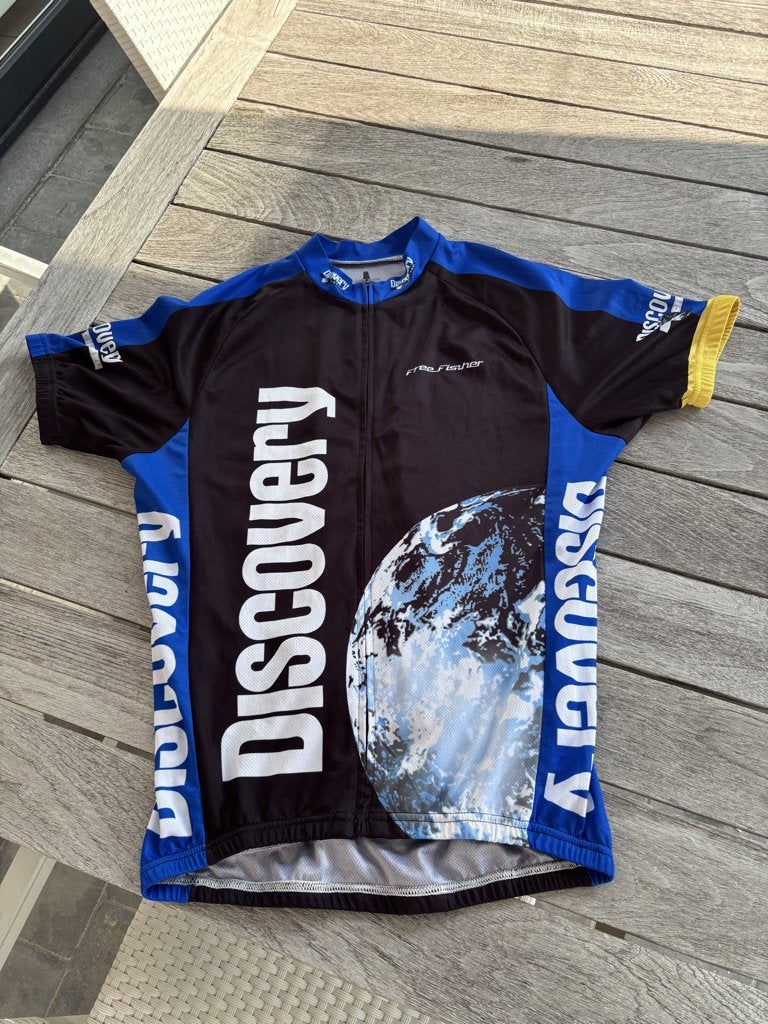 Discovery Channel fietstrui L, Fietsen en Brommers, Gebruikt, Nike, Ophalen of Verzenden, L