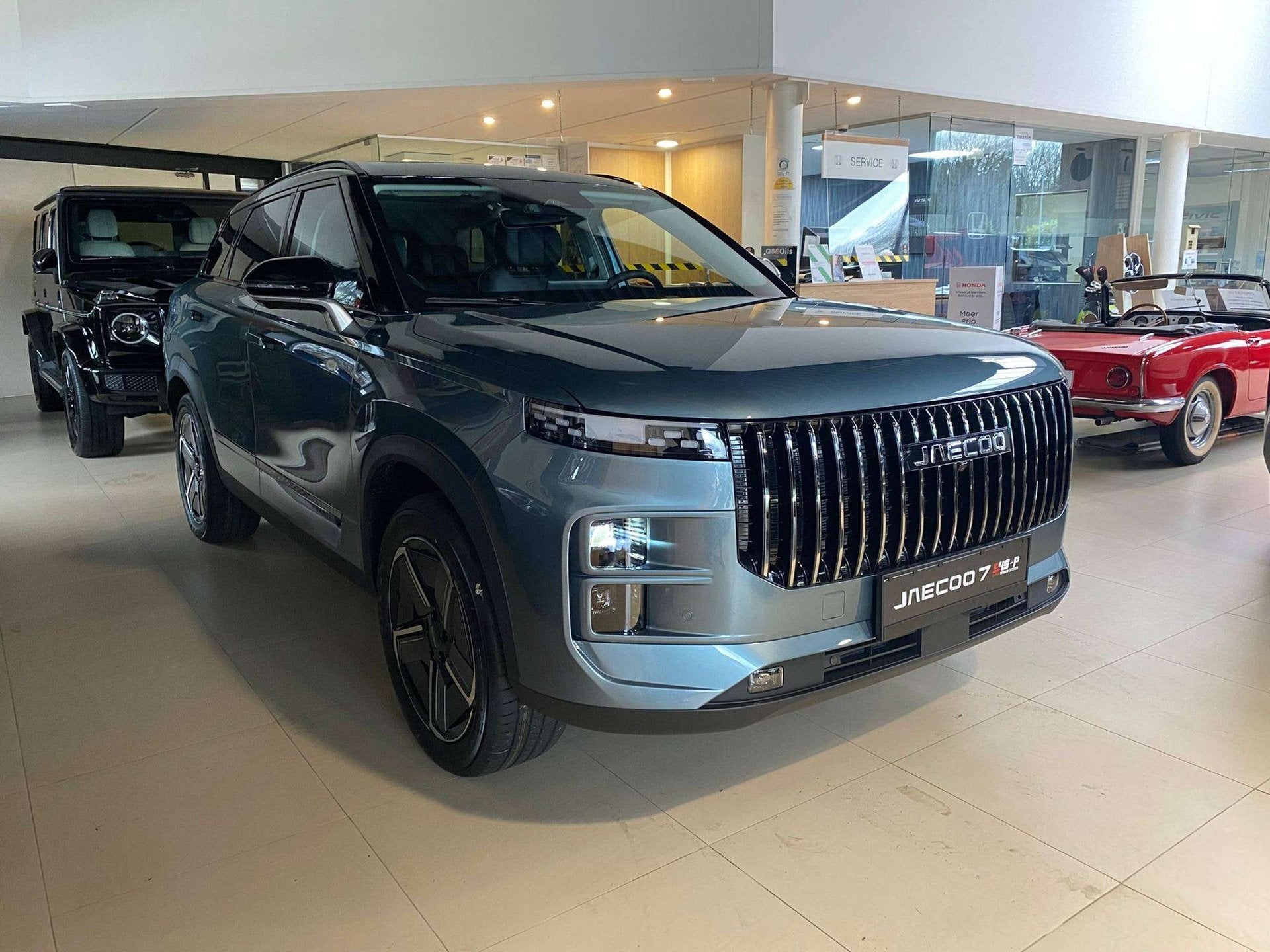 Jaecoo J7 PHEV Exclusive Full Option 7 jaar garantie -€900, Autos, Jeep, Entreprise, Achat, Autres modèles, Caméra 360°, ABS, Caméra de recul