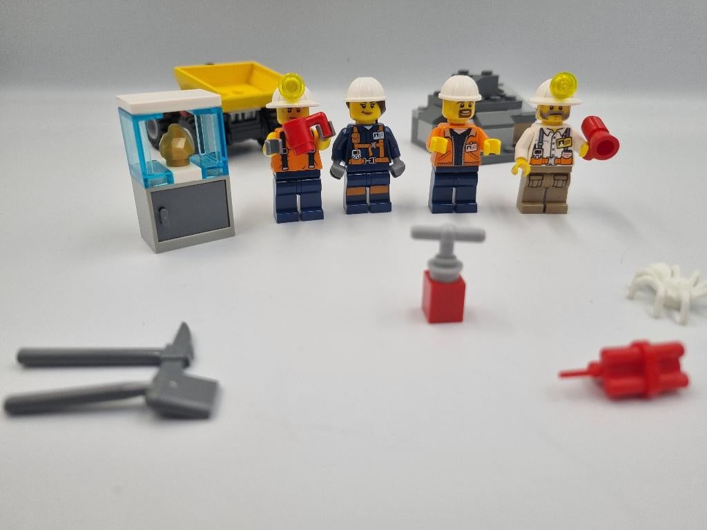 Lego City 60184 Mining Team, Kinderen en Baby's, Speelgoed | Duplo en Lego, Zo goed als nieuw, Lego, Complete set, Ophalen