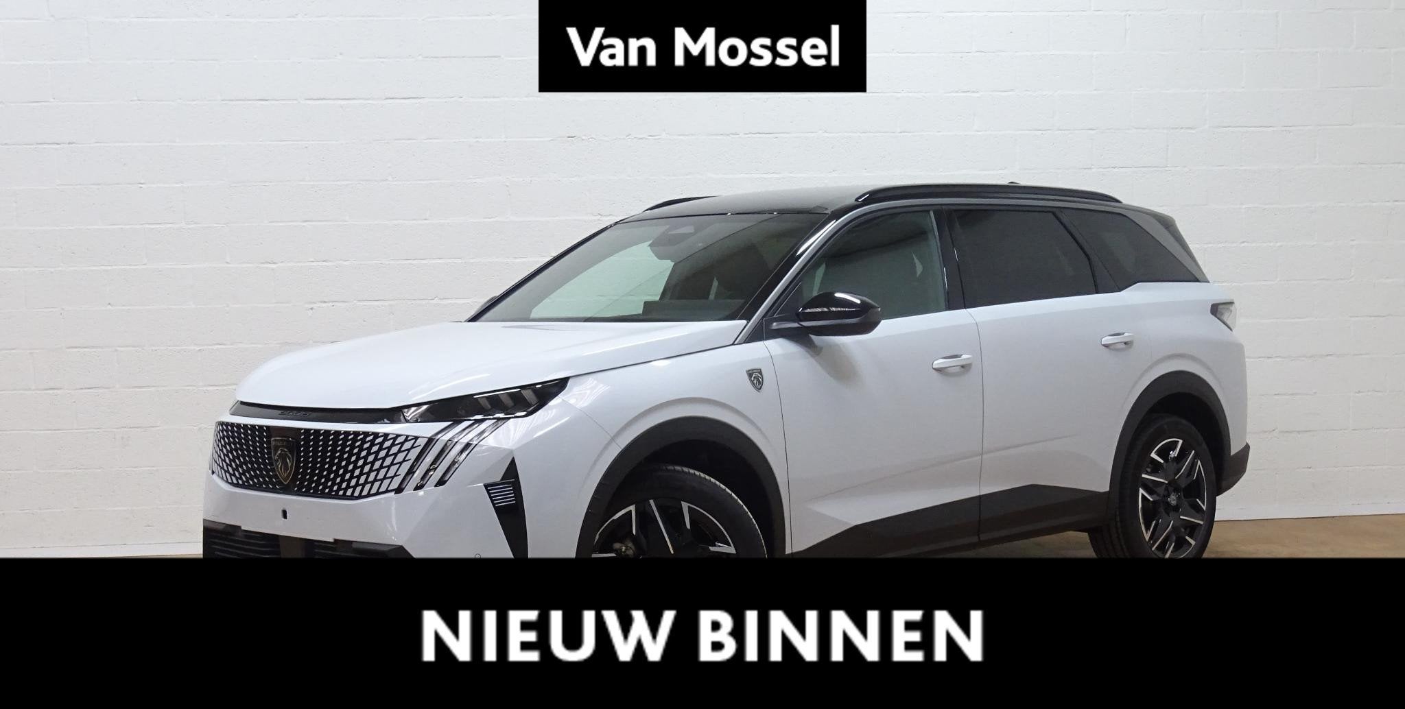Peugeot 5008 1.2 HYBRID 145 GT +pano dak+ 7 seats, Auto's, Stof, Gebruikt, 1700 kg, Bedrijf