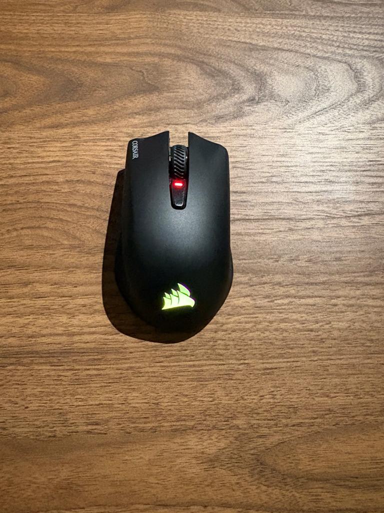 Corsair Harpoon RGB wireless muis., Computers en Software, Ophalen, Zo goed als nieuw, Muis
