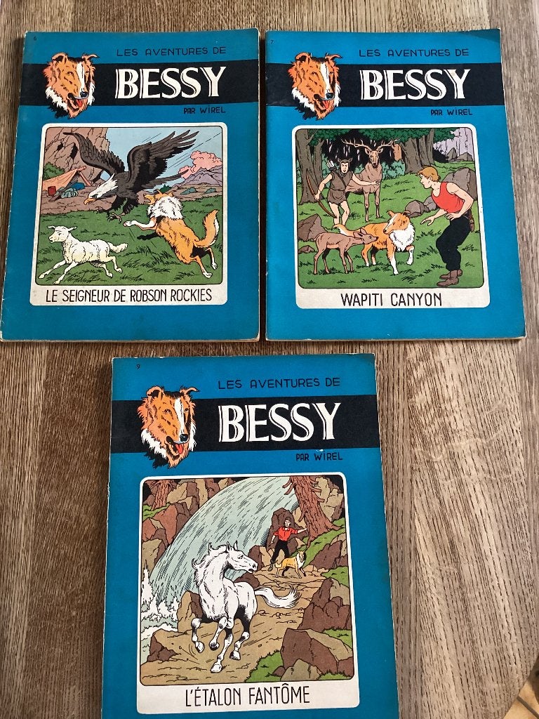 Bessy, Boeken, Meerdere stripboeken, Ophalen of Verzenden, Gelezen