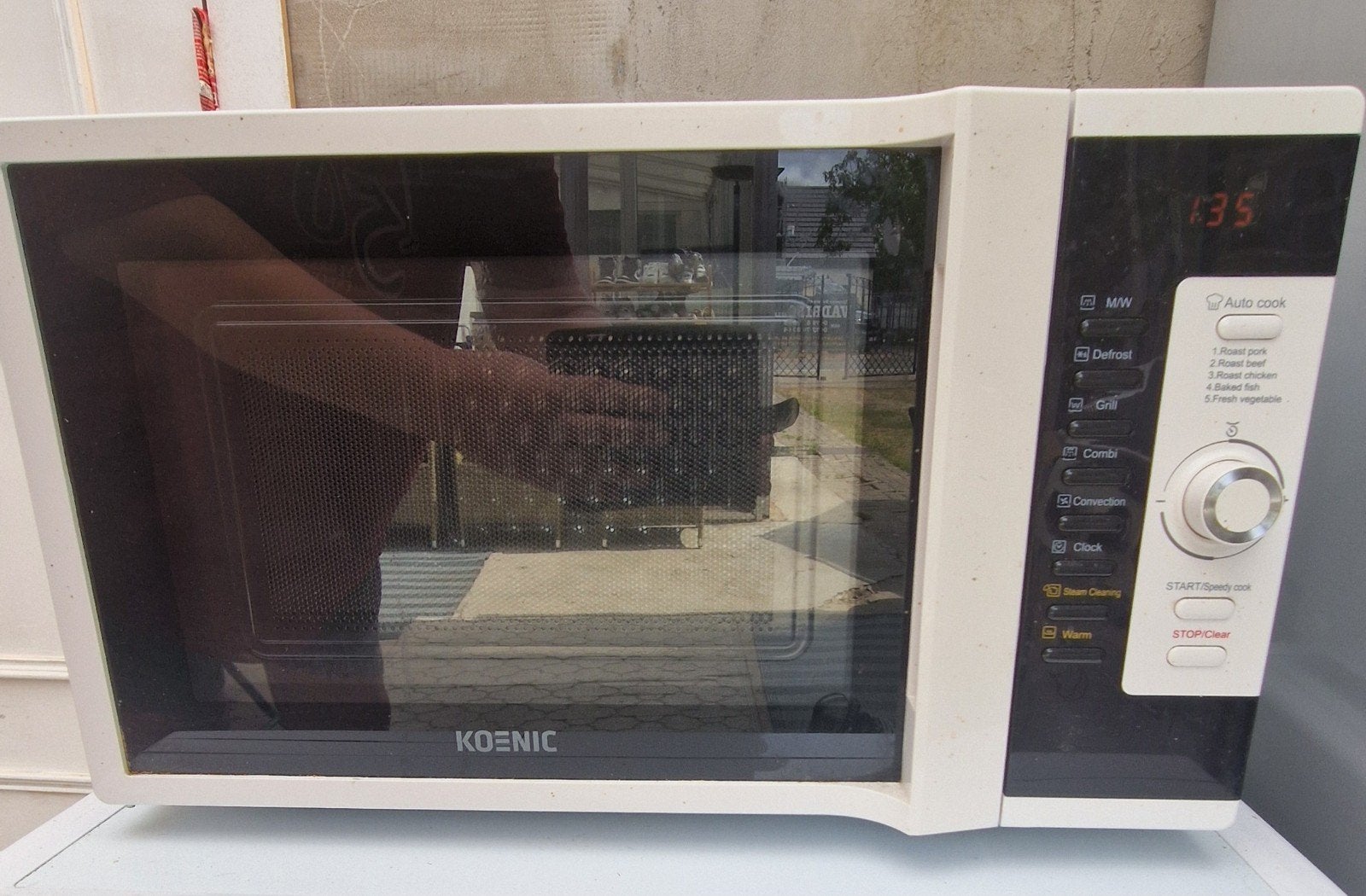 Koenic Kombi 3in1 oven., Elektronische apparatuur, Ophalen, Gebruikt, Grill, Draaiplateau