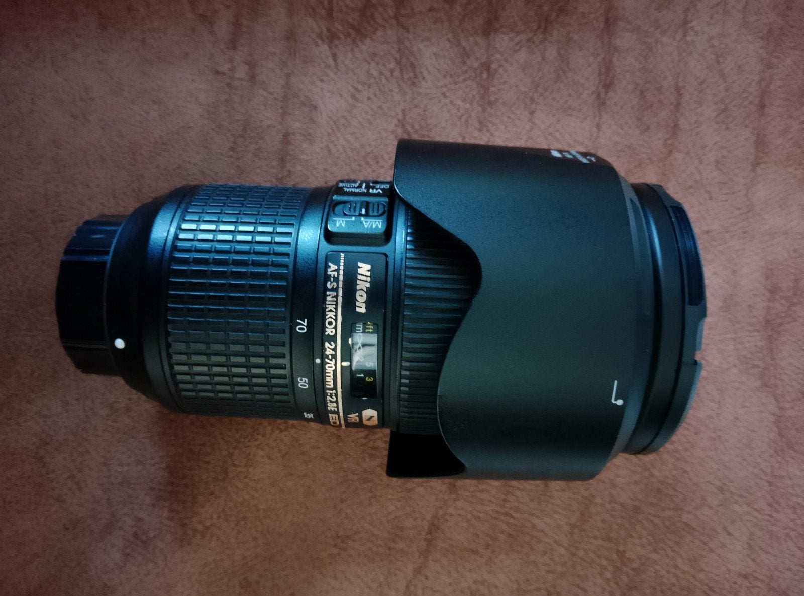 Nikon 24-70 mm 2,8E ED VR AF-S, Enlèvement ou Envoi, Comme neuf, Lentille standard, Zoom
