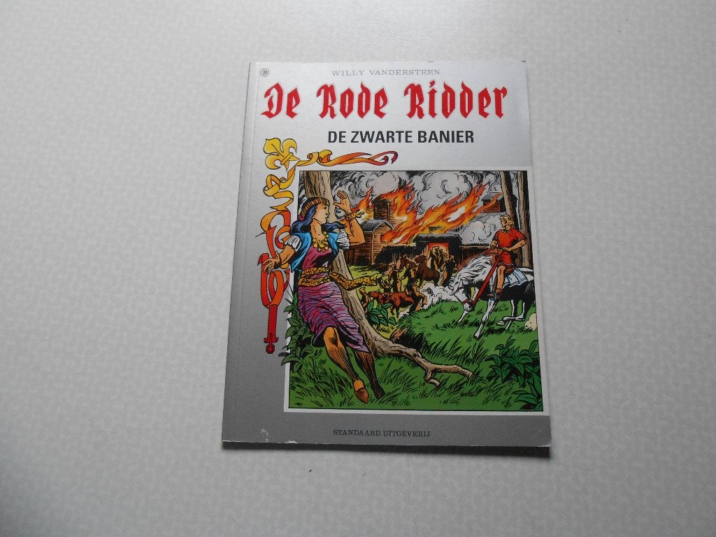Rode ridder 24 De zwarte banier 1995., Willy vandersteen, Eén stripboek, Nieuw, Ophalen of Verzenden