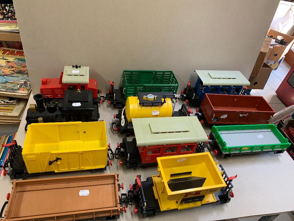 Train Playmobil : Locos et wagons à partir de 20 euros., Hobby en Vrije tijd, Modeltreinen | Overige schalen, Ophalen of Verzenden