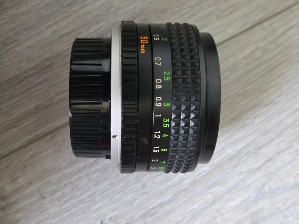 Minolta lens 50 mm, Ophalen, Gebruikt, Spiegelreflex, Minolta