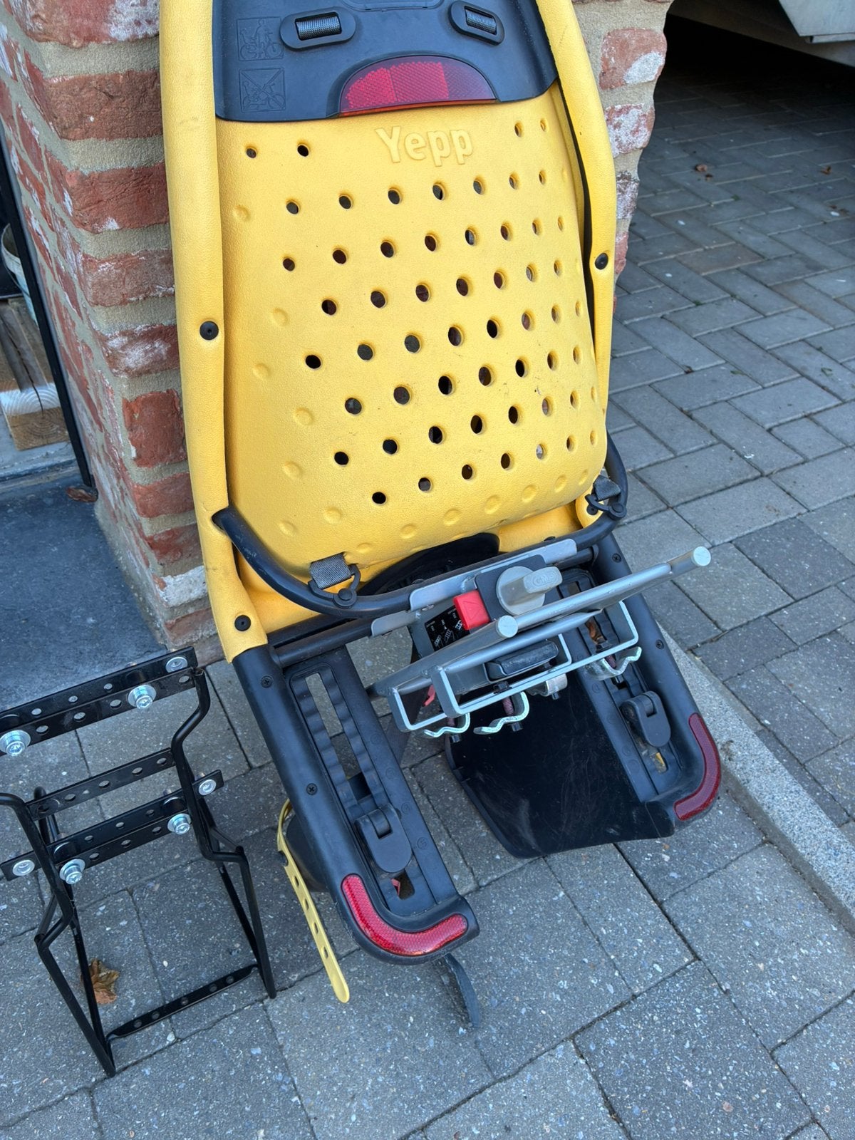 Yepp fiets stoeltje, Ophalen, Achterzitje, 0 t/m 13 kg, Gebruikt