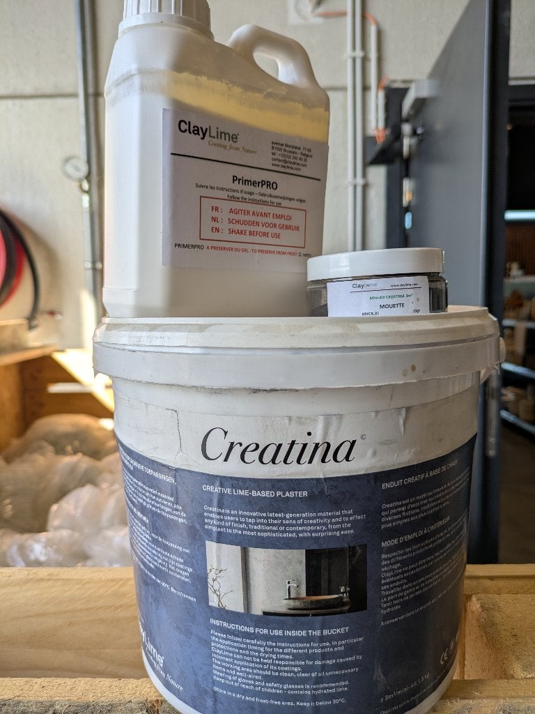 enduit décoratif Claylime Créatina pour 3m², Bricolage & Construction, Enlèvement ou Envoi, Neuf